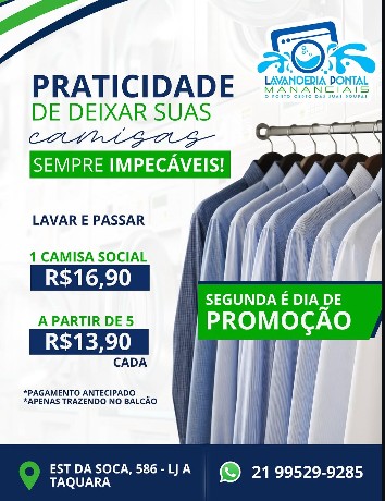 Post: camisas sempre impecáveis